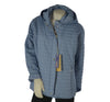 GIACCA DONNA TASCHE CON ZIP TRAPUNTATA RESISTENTE  VIRGINIA BLU ART. CONF-ORIETTA