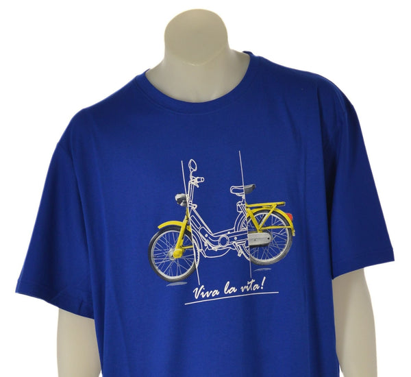 T-SHIRT UOMO TAGLIE COMODE COTONE PURO STAMPA GIROCOLLO MANICA CORTA  MAX FORT ART.E2646