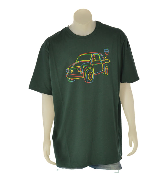 T-SHIRT UOMO TAGLIE OVER GIROCOLLO STAMPA COTONE PURO  MAXFORT ART. E2633