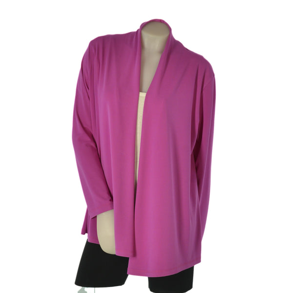 CARDIGAN DONNA TAGLIE OVER COMODO ELEGANTE   ELISA CASTELLI ART. 15002S