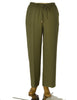 PANTALONI DONNA ELISA CASTELLI TAGLIE OVER ELASTICO COULISSE TASCHE ART. 1891