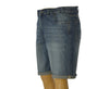 BERMUDA JEANS UOMO TAGLIE OVER CINQUE TASCHE ELASTICIZZATO ART. CONF-RIPUARI-89