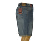 BERMUDA JEANS UOMO TAGLIE OVER CINQUE TASCHE ELASTICIZZATO ART. CONF-RIPUARI-89