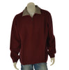 MAGLIONE UOMO SPORTING MARE CAMIONISTA MEZZA ZIP LANA TAGLIE OVER ART. 2290/30ZOS