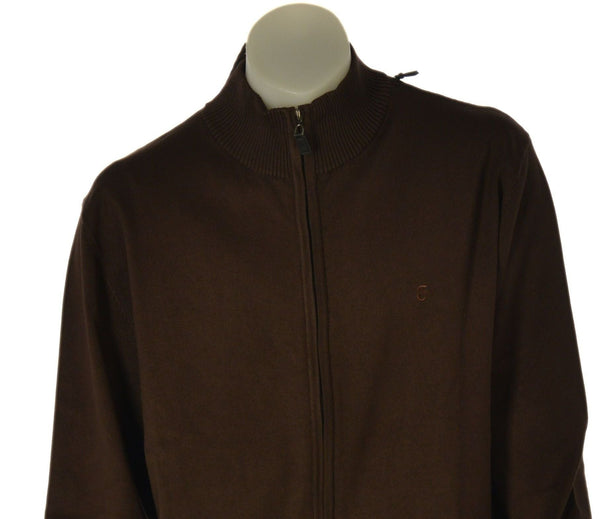MAGLIONE UOMO TAGLIE OVER FULL ZIP LOGO ART. OTR1768