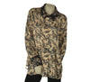 CAMICIA DONNA ELISA CASTELLI TAGLIE OVER FANTASIA MANICA LUNGA ART. 1509