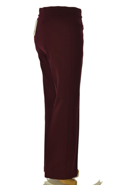 PANTALONE DONNA ELISA CASTELLI TAGLIE OVER PALAZZO JERSEY ELASTICO ART. 1881