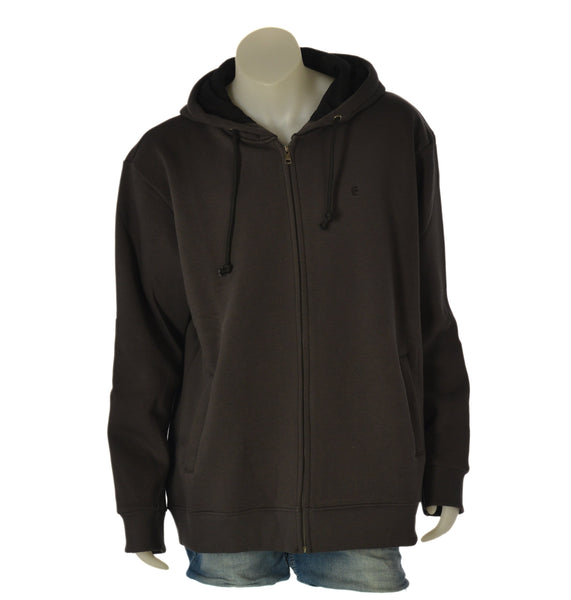 FELPA UOMO COVERI TAGLIE OVER FULL ZIP CAPPUCCIO  TASCHE FELPATA LOGO ART. OFE4685