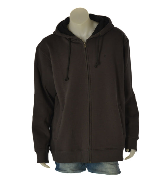FELPA UOMO COVERI TAGLIE OVER FULL ZIP CAPPUCCIO  TASCHE FELPATA LOGO ART. OFE4685