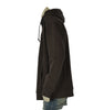 FELPA UOMO COVERI TAGLIE OVER FULL ZIP CAPPUCCIO  TASCHE FELPATA LOGO ART. OFE4685