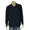 MAGLIONE UOMO RE DEL MARE TAGLIE OVER POLO TASCHINO MELANGE ROMBI ART. 225275X