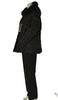 GIACCONE DONNA VIRGINIA BLU TAGLIE OVER TRAPUNTATO ZIP BOTTONI CAPPUCCIO TASCHE ART. CONF-DARLA-41C