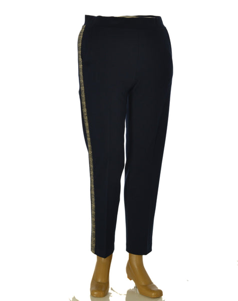 PANTALONI DONNA ELISA CASTELLI TAGLIE OVER ELASTICO TASCHE INSERTI ART. 1871