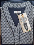PIGIAMA UOMO BIPBIP TAGLIE OVER CARDIGAN FANTASIA TASCHE BOTTONI CALDO COTONE ART. 7302