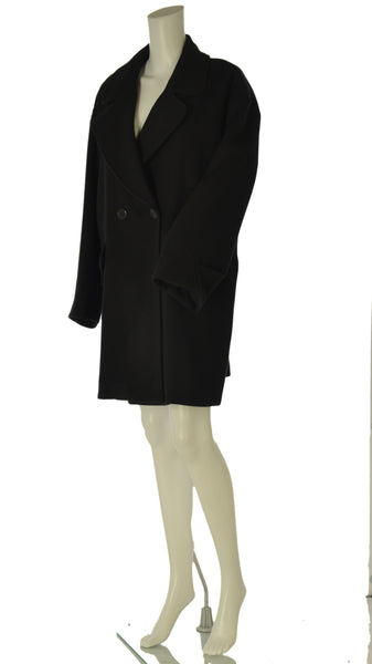 CAPPOTTO DONNA CONFORMATO ELISA CASTELLI BOTTONI LAVORAZIONE TASCHE SFODERATO ART.2170