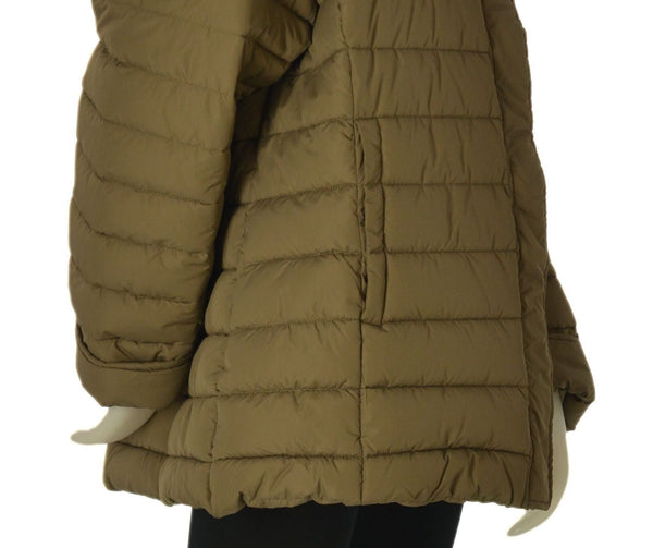 GIACCONE DONNA TALENTI TAGLIE OVER TRAPUNTATO CAPPUCCIO TASCHE ZIP BOTTONI ART. TB704