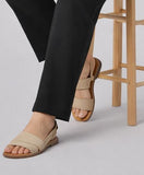 Pantalone donna Luisa Viola conformato con coulisse tasche gamba leggermente stretta tessuto poliestere viscosa art P113F