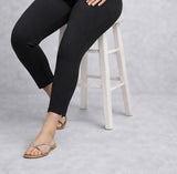 Pantaloni Miroglio Luisa Viola leggin in punto milano fascetta in vita ventre piatto confort conformato art P236F