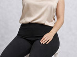 Pantaloni Miroglio Luisa Viola leggin in punto milano fascetta in vita ventre piatto confort conformato art P236F