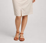 Gonna conformata Luisa Viola  in cotone stretch  comfort e stile quotidiano