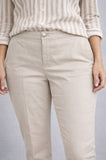 PANTALONI LUISA VIOLA in Cotone Stretch  Linea Conformata & Stile Naturale  ART P7111