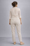 PANTALONI LUISA VIOLA in Cotone Stretch  Linea Conformata & Stile Naturale  ART P7111