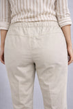 PANTALONI LUISA VIOLA in Cotone Stretch  Linea Conformata & Stile Naturale  ART P7111