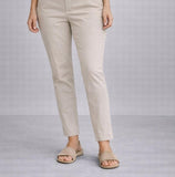 PANTALONI LUISA VIOLA in Cotone Stretch  Linea Conformata & Stile Naturale  ART P7111