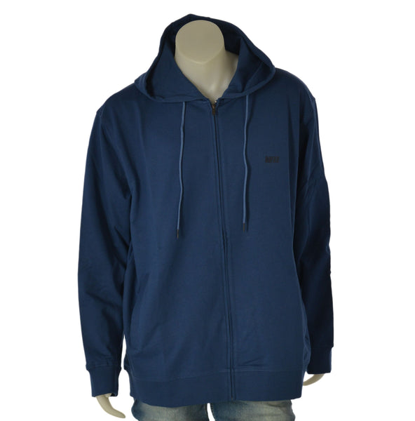 FELPA UOMO RIFLE TAGLIE OVER FULL ZIP CAPPUCCIO GARZATA ART. ORFF302
