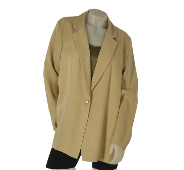 GIACCA DONNA GIGLIOROSSO TAGLIE OVER SFODERATA BOTTONE VISCOSA ART. 26001