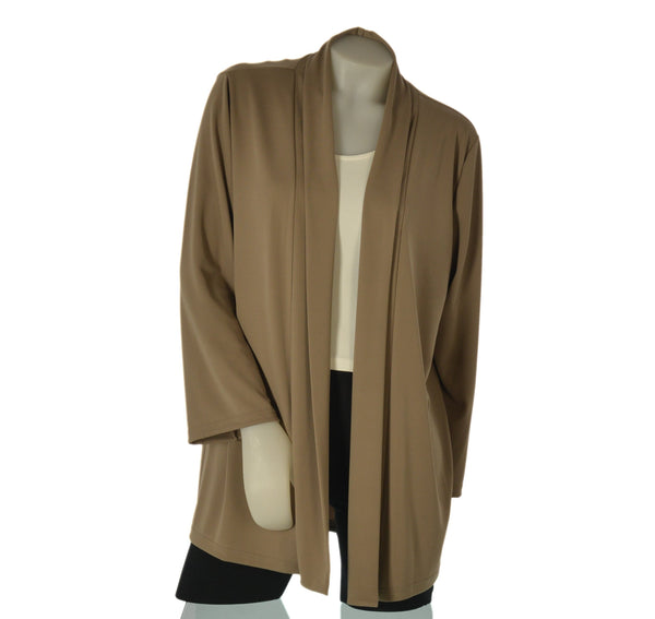 CARDIGAN DONNA BARBARELLA TAGLIE OVER MANIC LUNGA SENZA ALLACCIATURA ART. ROMEO OVER
