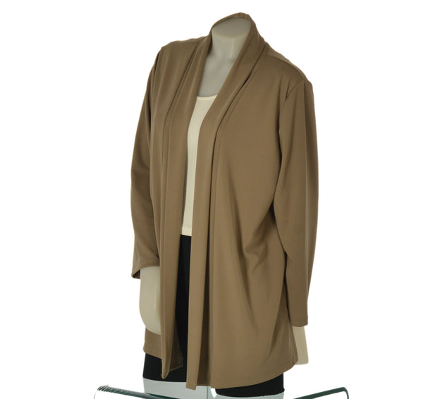 CARDIGAN DONNA BARBARELLA TAGLIE OVER MANIC LUNGA SENZA ALLACCIATURA ART. ROMEO OVER