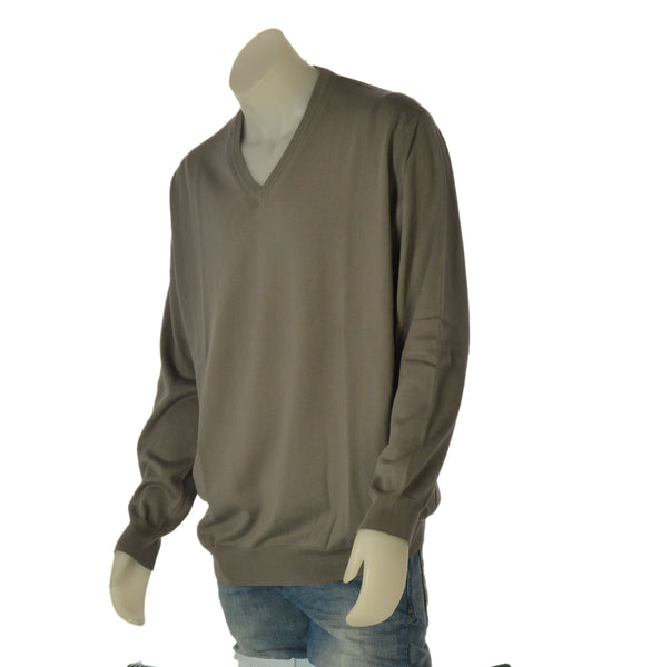 PULLOVER UOMO RE DEL MARE TAGLIE OVER SCOLLO A V COTONE ART. 2.11X