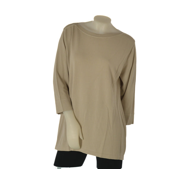 MAGLIA DONNA GAIA PIU TAGLIE OVER MANICHE 3/4 VISCOSA LUREX  ART. 552