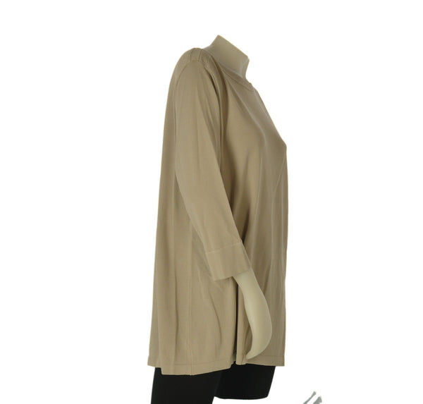 MAGLIA DONNA GAIA PIU TAGLIE OVER MANICHE 3/4 VISCOSA LUREX  ART. 552