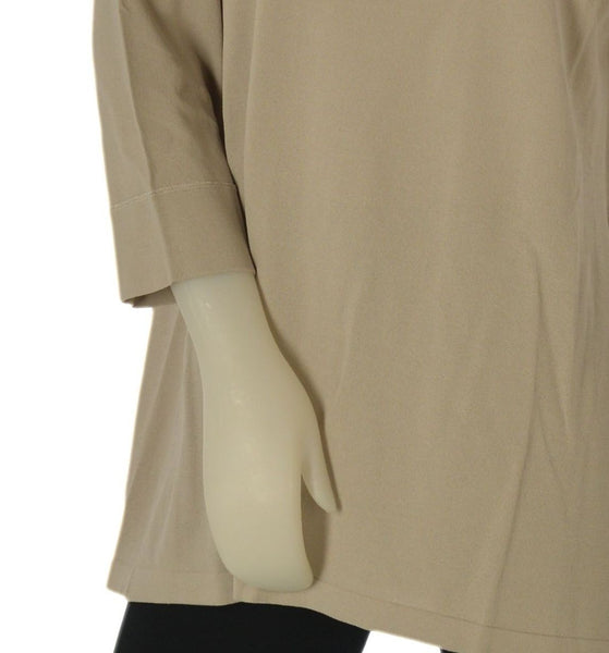 MAGLIA DONNA GAIA PIU TAGLIE OVER MANICHE 3/4 VISCOSA LUREX  ART. 552