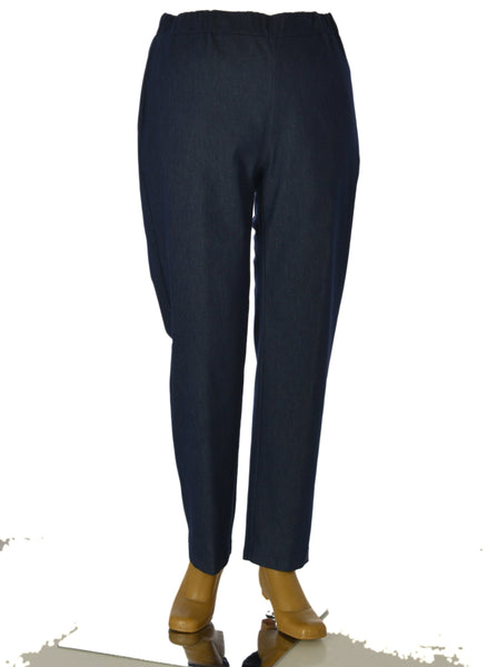 PANTALONI DONNA ELISA CASTELLI OVER ELASTICO MORBIDO PRATICO ART.18088