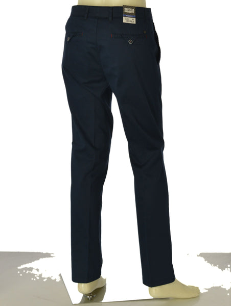 PANTALONI UOMO MARCELLO MARABOTTI ZIP BOTTONE TASCHE TASCHINO MICRO LAVORAZIONE LEGGERO ART.GALLINO-MURK