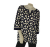 MAGLIA DONNA GAIA PIU TAGLIE OVER FANTASIA MANICHE 3/4 VISCOSA ART. 528