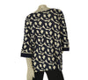 MAGLIA DONNA GAIA PIU TAGLIE OVER FANTASIA MANICHE 3/4 VISCOSA ART. 528