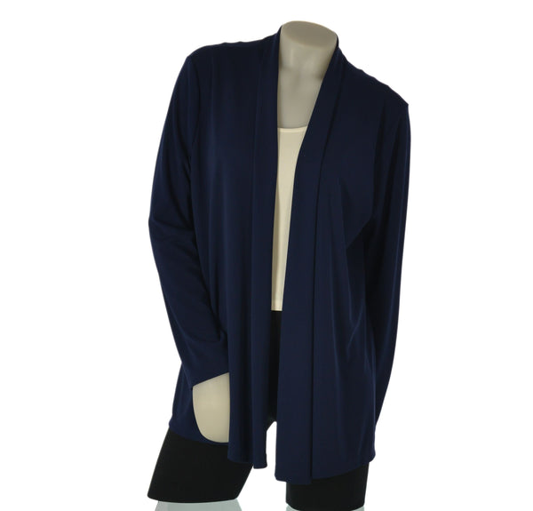 CARDIGAN DONNA ELISA CASTELLI TAGLIE OVER SENZA ALLACCIATURA ART. 150025