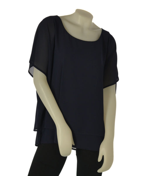 CASACCA DONNA ELISA CASTELLI CONFORMATA ELEGANTE GIROCOLLO MANICA SCESA SPACCHETTI ART.140013