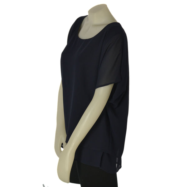 CASACCA DONNA ELISA CASTELLI CONFORMATA ELEGANTE GIROCOLLO MANICA SCESA SPACCHETTI ART.140013