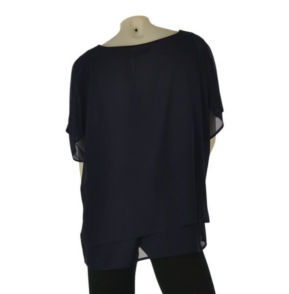 CASACCA DONNA ELISA CASTELLI CONFORMATA ELEGANTE GIROCOLLO MANICA SCESA SPACCHETTI ART.140013