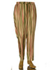 PANTALONI DONNA ELISA CASTELLI CONFORMATI ELASTICO FANTASIA LARGHI MORBIDI LEGGERI ART.18093