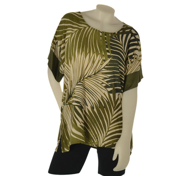 CASACCA DONNA BARBARELLA CONFORMATA GIROCOLLO MEZZA MANICA FANTASIA SPACCHETTI LEGGERA ART.1042