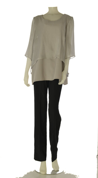 CASACCA DONNA GIGLIOROSSO CONFORMATA ELEGANTE GIROCOLLO TRE QUAERTI VOILE ART.26076