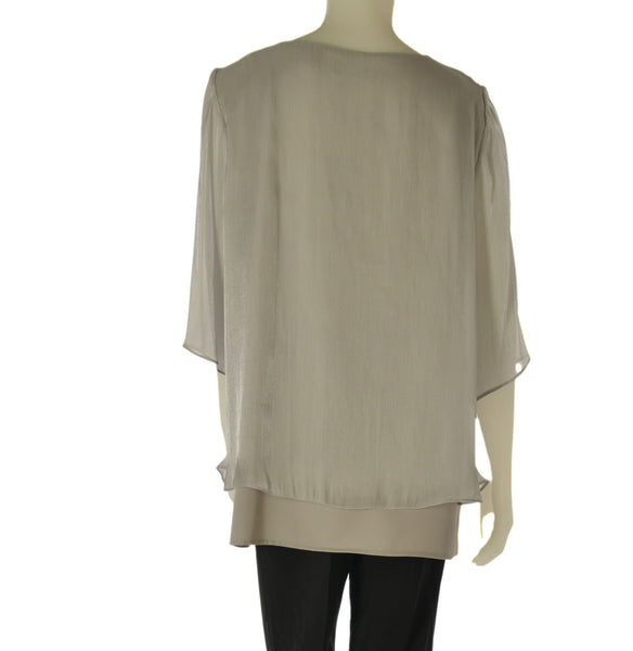 CASACCA DONNA GIGLIOROSSO CONFORMATA ELEGANTE GIROCOLLO TRE QUAERTI VOILE ART.26076