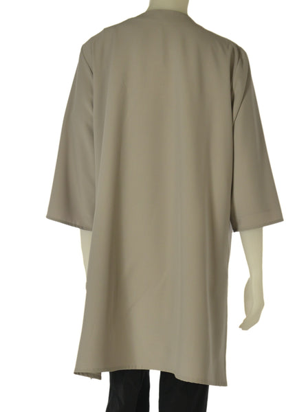 SPOLVERINO DONNA GIGLIOROSSO ELEGANTE GIROCOLLO BOTTONE TRE QUARTI LUNGO ART.26069