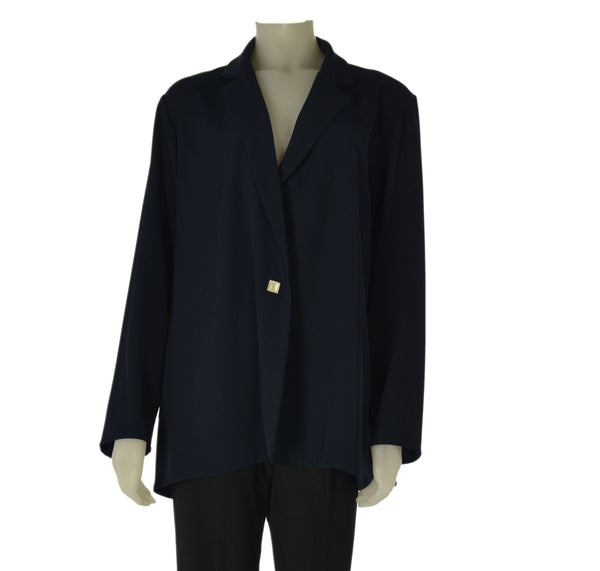 GIACCA SPOLVERINO DONNA GIGLIOROSSO CONFORMATA ELEGANTE BOTTONE COLLO SFODERATA ART.26088